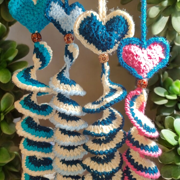 🍄Handmade Heart Wind Spinner - Picture 8 of 9